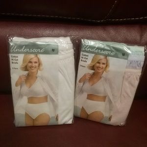 Underscore Intimates & Sleepwear - NWT 6 Pair 10/XXXL Cotton Briefs Final Price Underscore Intimates & Sleepwear - NWT 6 Pair 10/XXXL Cotton Briefs Final Price